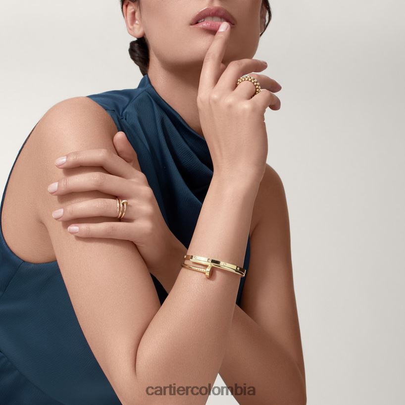 joyería Cartier anillo de choque de diamantes oro rosa V0HXJN118