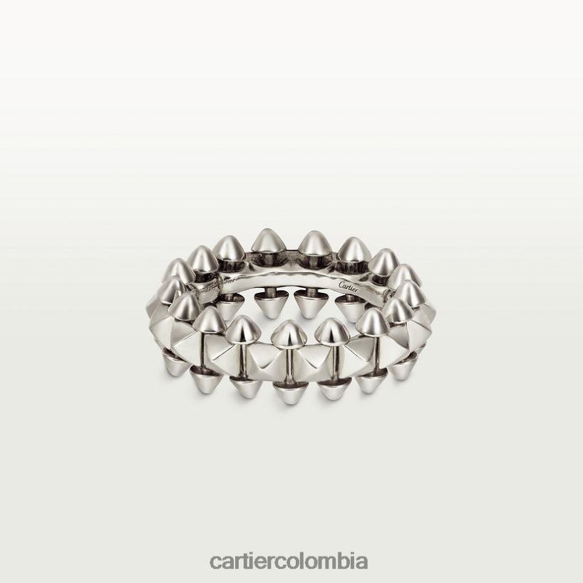 joyería Cartier anillo de choque modelo mediano Oro blanco V0HXJN117
