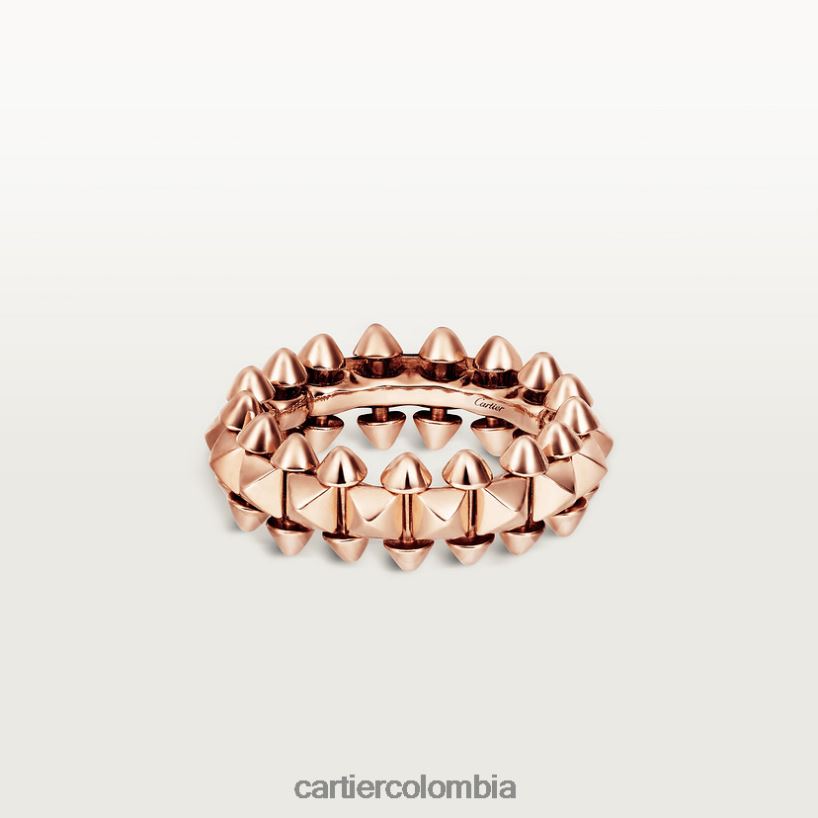 joyería Cartier anillo de choque modelo mediano oro rosa V0HXJN116