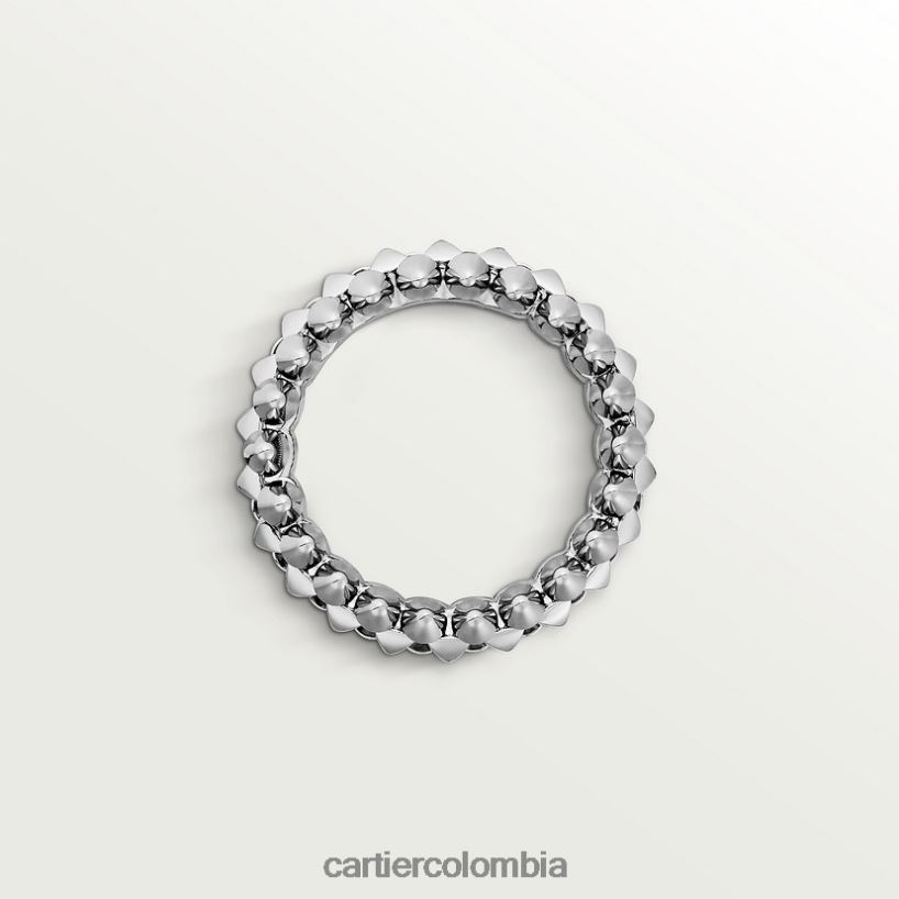 joyería Cartier anillo de choque modelo pequeño Oro blanco V0HXJN119