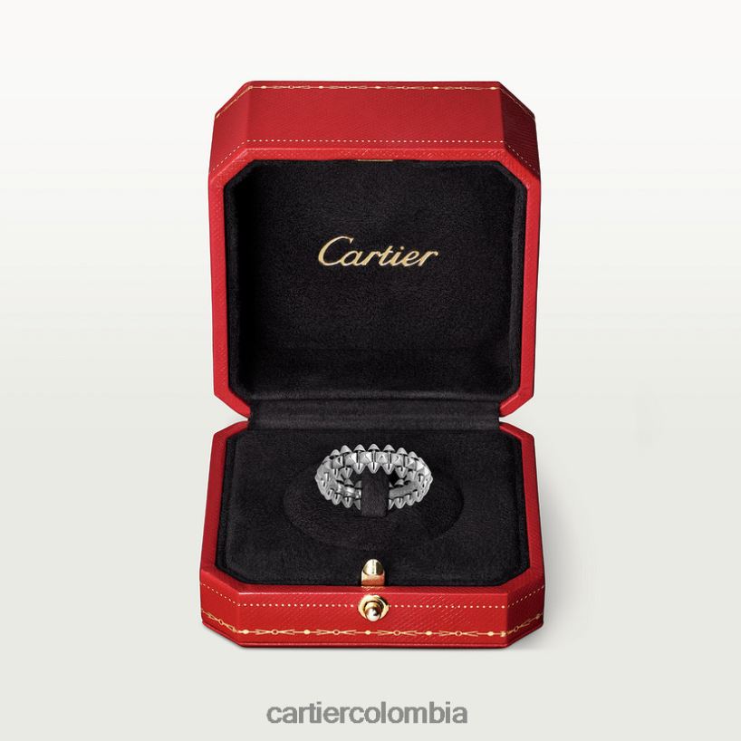 joyería Cartier anillo de choque modelo pequeño Oro blanco V0HXJN119