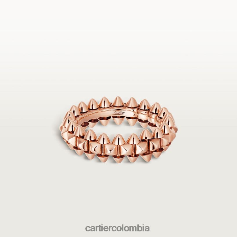 joyería Cartier anillo de choque modelo pequeño oro rosa V0HXJN115