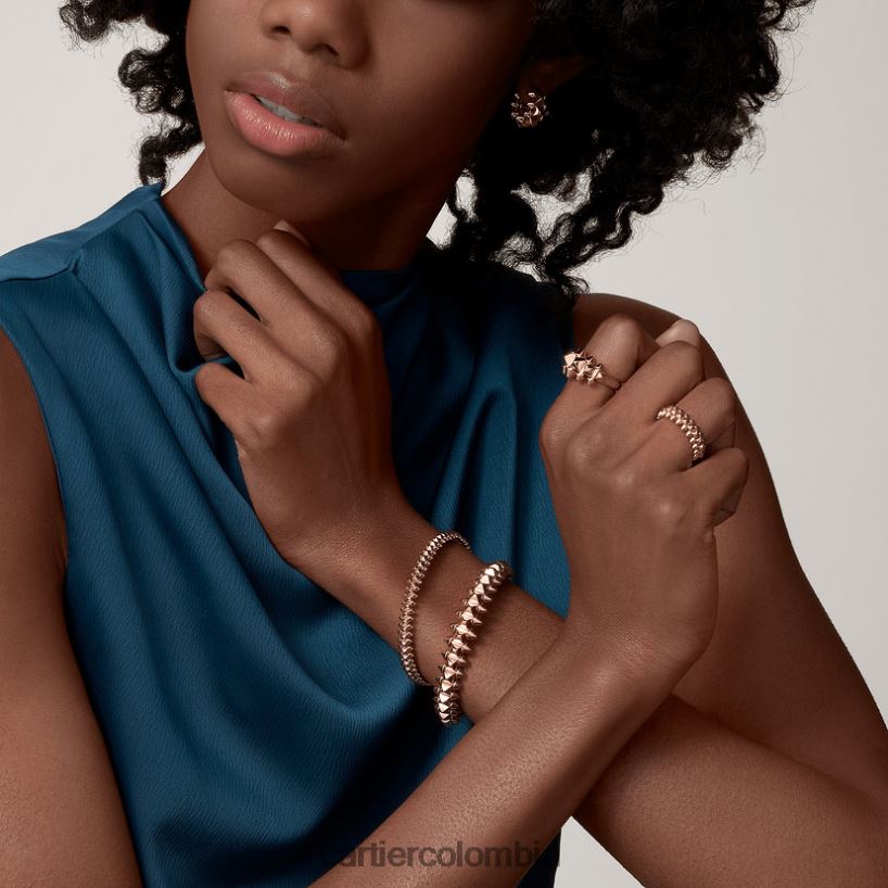 joyería Cartier anillo de choque modelo pequeño oro rosa V0HXJN115