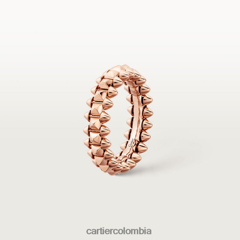 joyería Cartier anillo de choque modelo pequeño oro rosa V0HXJN115