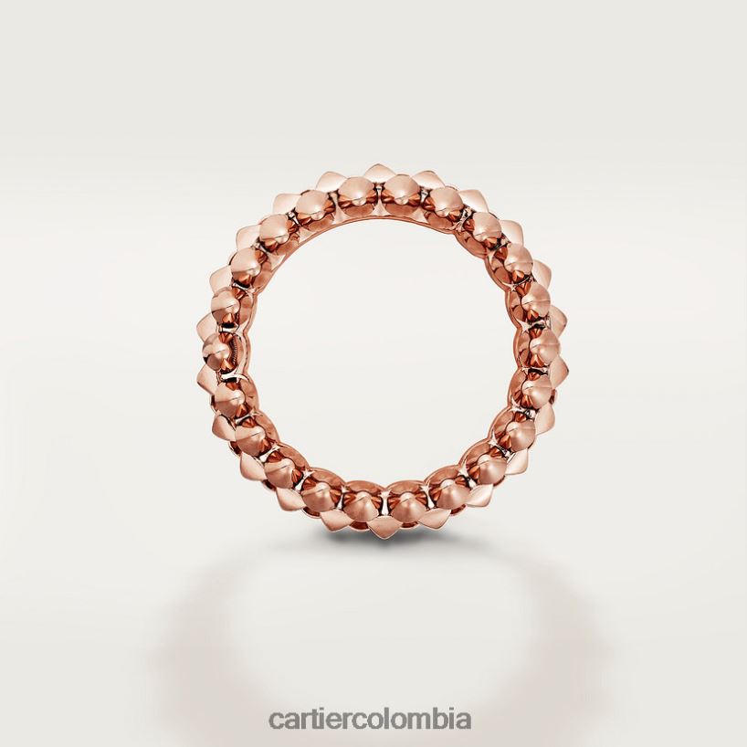 joyería Cartier anillo de choque modelo pequeño oro rosa V0HXJN115