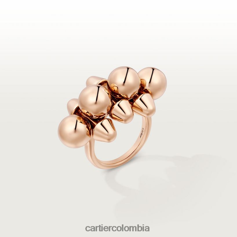 joyería Cartier anillo de choque, modelo xl oro rosa V0HXJN123