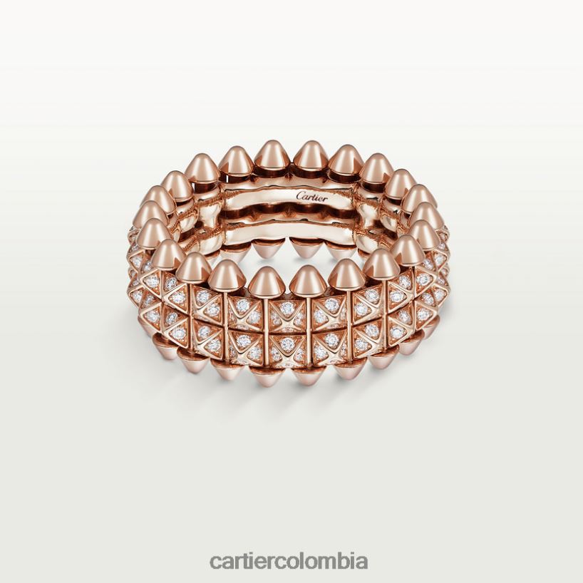joyería Cartier anillo de choque oro rosa V0HXJN124