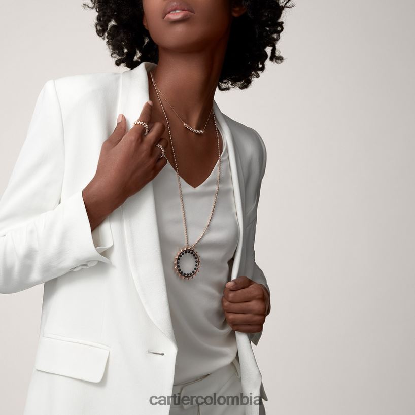 joyería Cartier collar choque modelo pequeño oro rosa V0HXJN367