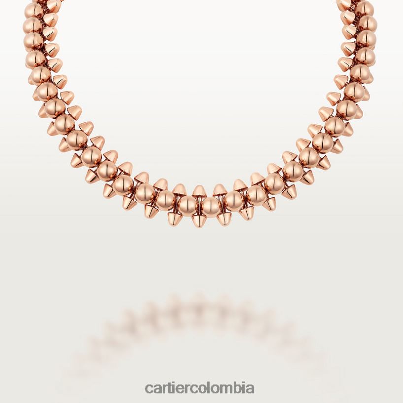 joyería Cartier collar choque, modelo xl oro rosa V0HXJN371