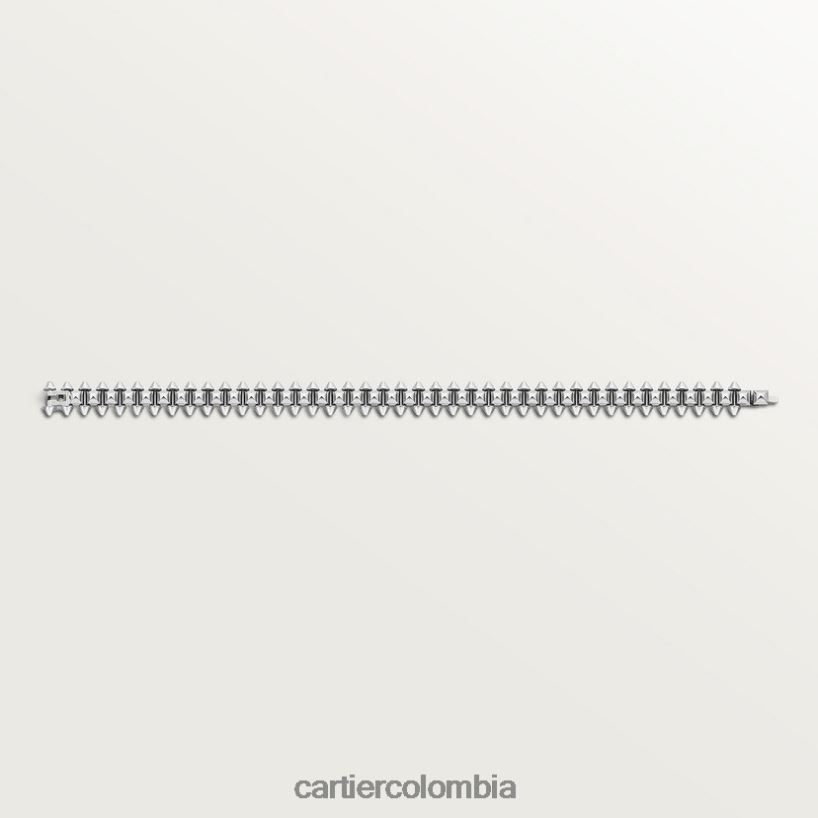 joyería Cartier Pulsera Choque, modelo mediano flexible. Oro blanco V0HXJN280