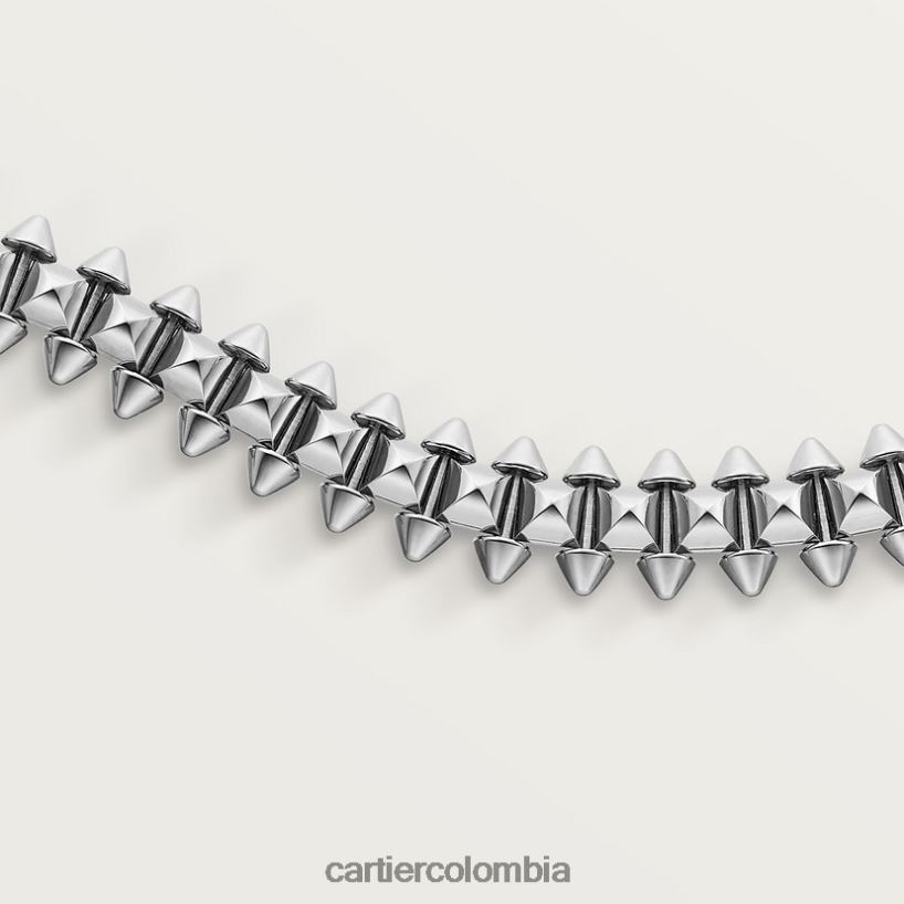 joyería Cartier Pulsera Choque, modelo mediano flexible. Oro blanco V0HXJN280