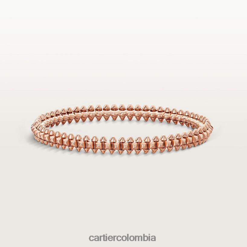 joyería Cartier pulsera choque modelo pequeño oro rosa V0HXJN274