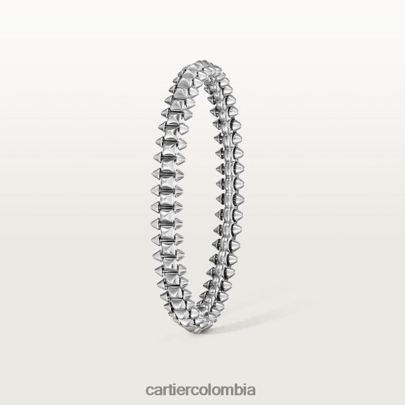 joyería Cartier pulsera crash modelo mediano Oro blanco V0HXJN275