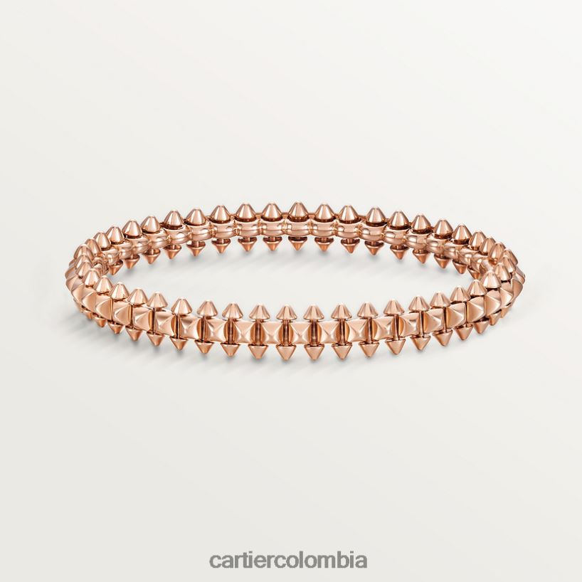 joyería Cartier pulsera crash modelo mediano oro rosa V0HXJN276