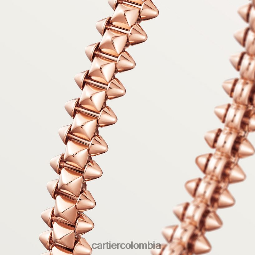 joyería Cartier pulsera crash modelo mediano oro rosa V0HXJN276