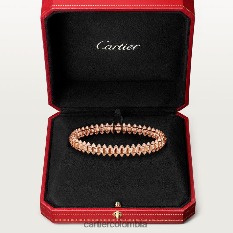 joyería Cartier pulsera crash modelo mediano oro rosa V0HXJN276