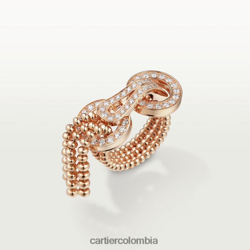 joyería Cartier anillo de agrafe elegante V0HXJN107