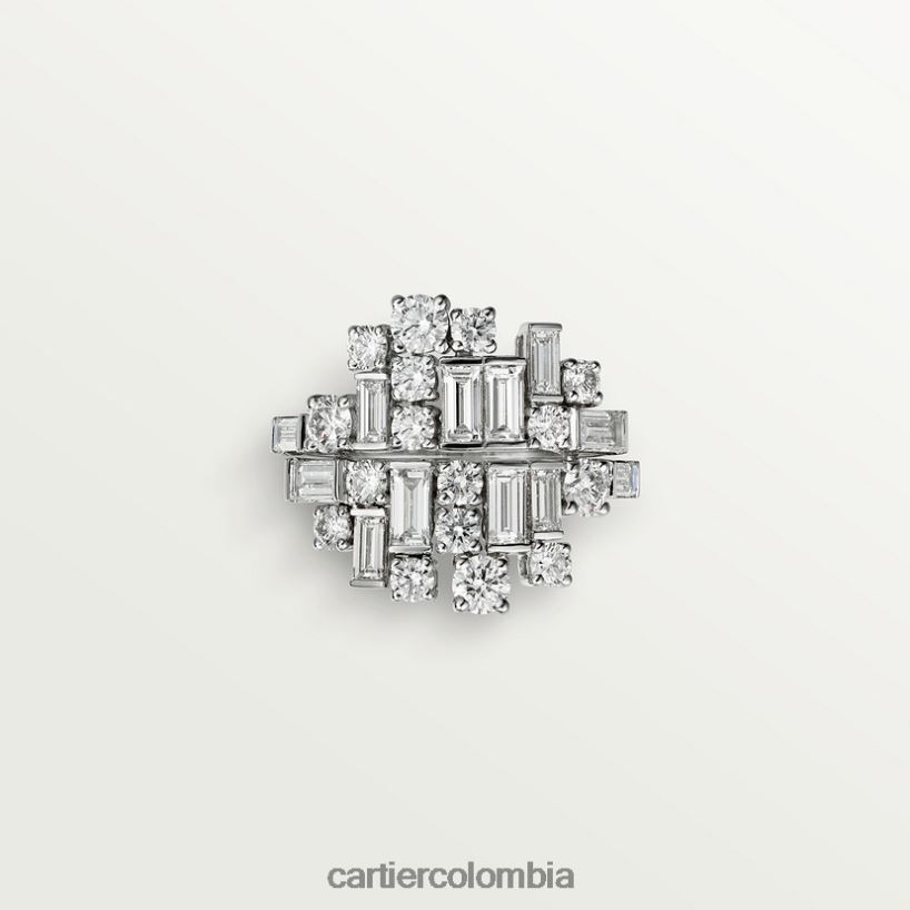 joyería Cartier anillo de reflexión elegante V0HXJN110