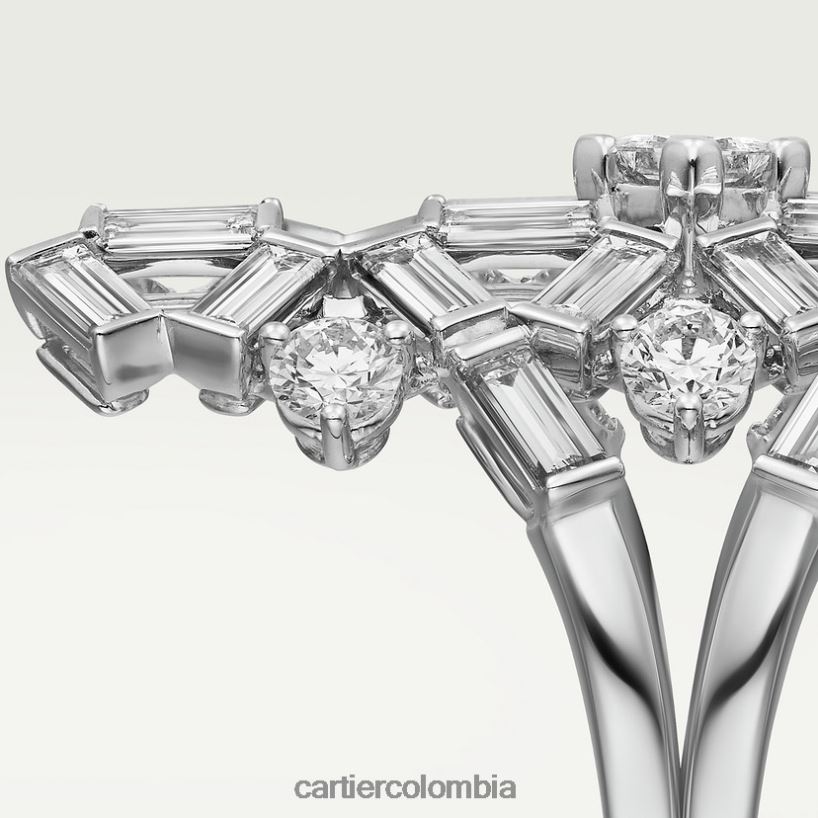 joyería Cartier anillo de reflexión elegante V0HXJN111
