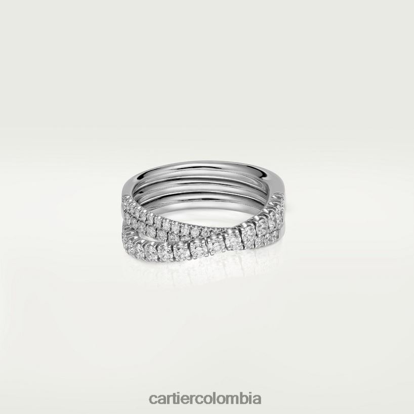 joyería Cartier anillo etincelle Oro blanco V0HXJN101