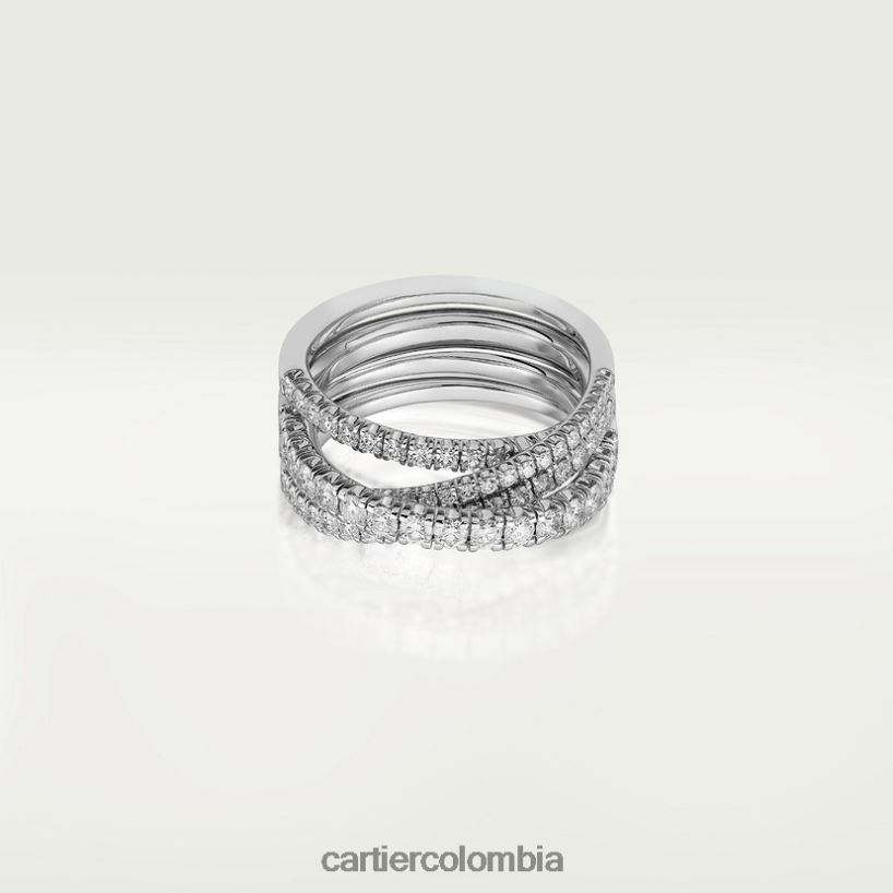 joyería Cartier anillo etincelle Oro blanco V0HXJN102