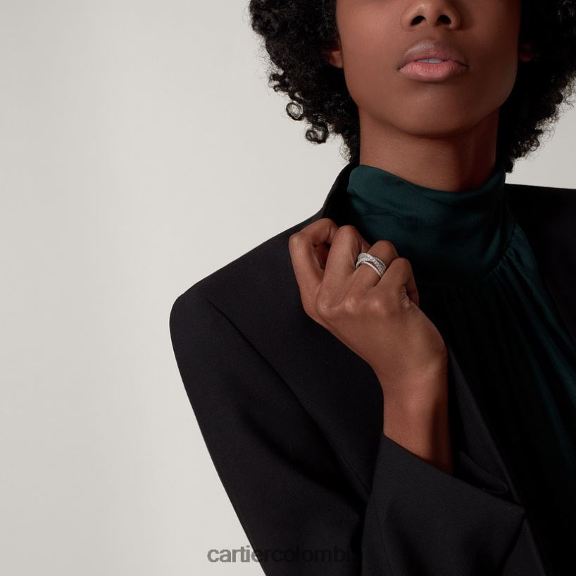 joyería Cartier anillo etincelle Oro blanco V0HXJN102