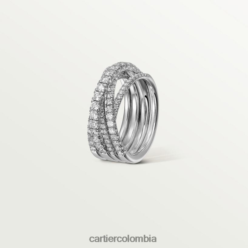 joyería Cartier anillo etincelle Oro blanco V0HXJN102