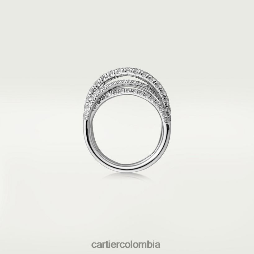 joyería Cartier anillo etincelle Oro blanco V0HXJN102