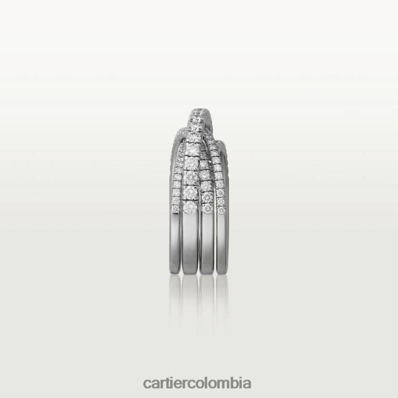 joyería Cartier anillo etincelle Oro blanco V0HXJN102