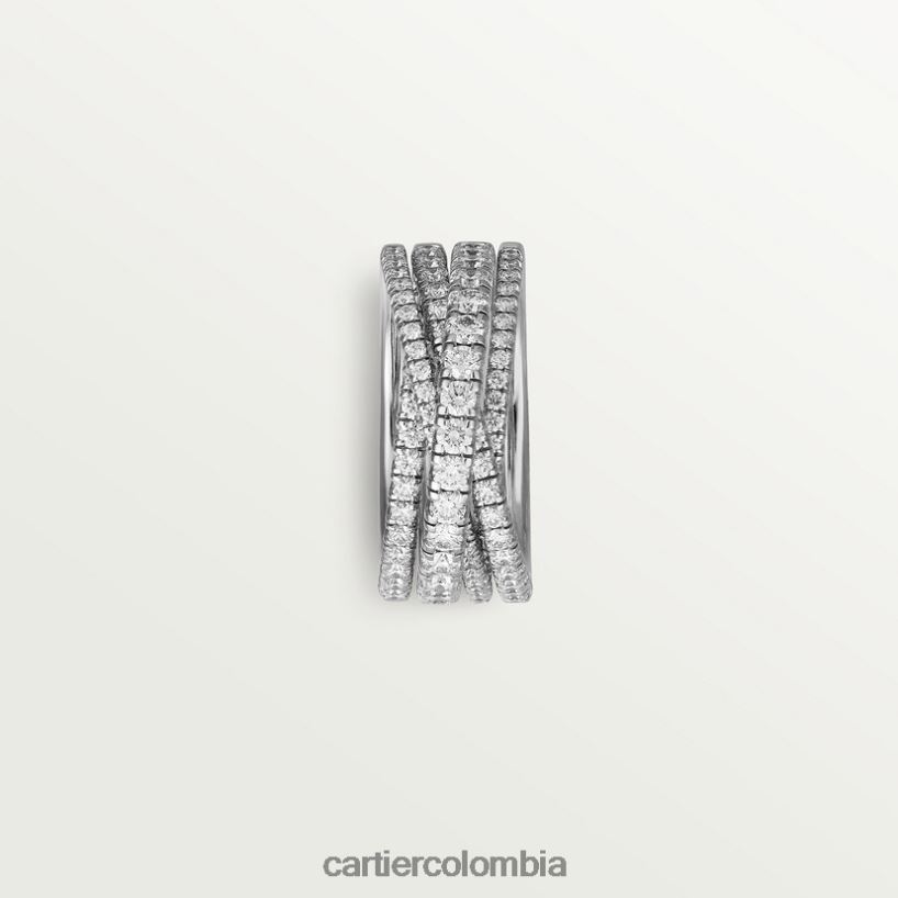 joyería Cartier anillo etincelle Oro blanco V0HXJN102