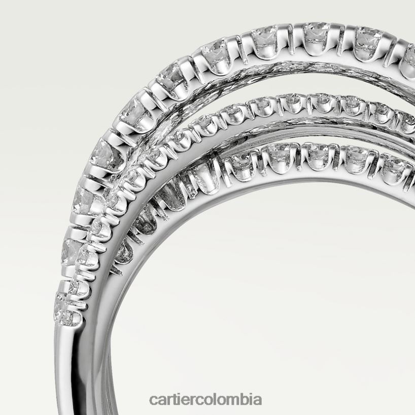 joyería Cartier anillo etincelle Oro blanco V0HXJN102
