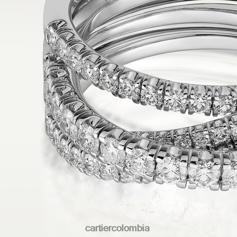 joyería Cartier anillo etincelle Oro blanco V0HXJN102