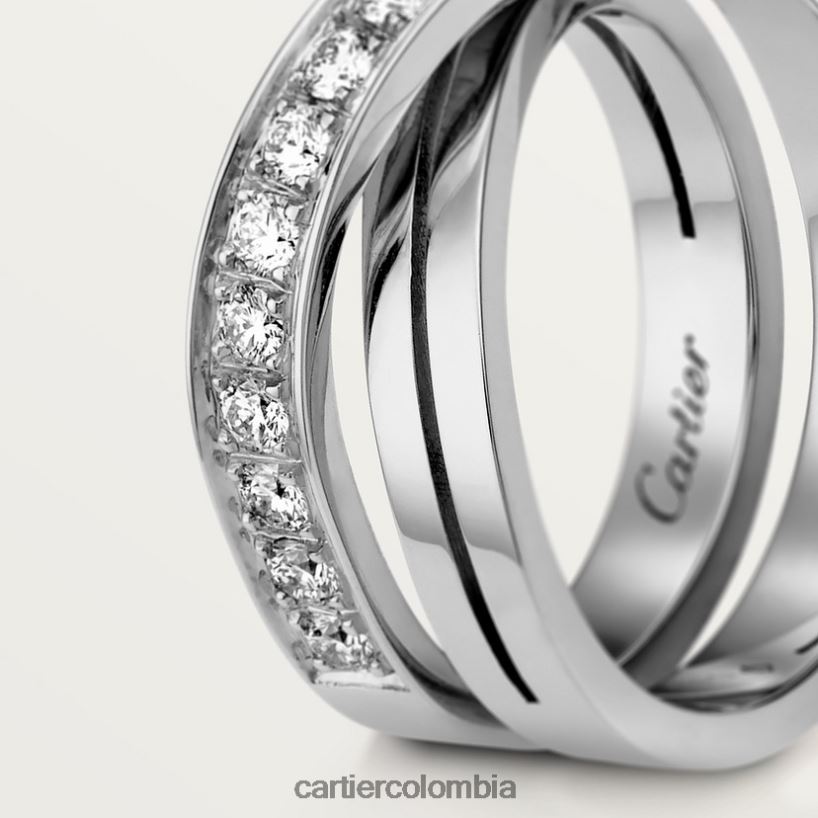 joyería Cartier anillo etincelle Oro blanco V0HXJN105