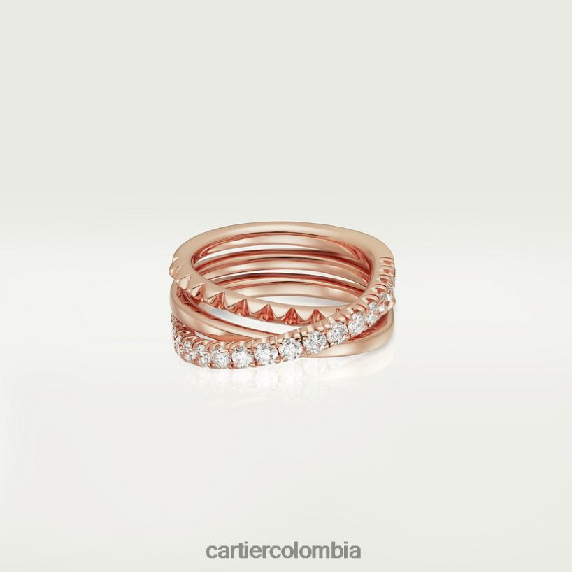 joyería Cartier anillo etincelle oro rosa V0HXJN99