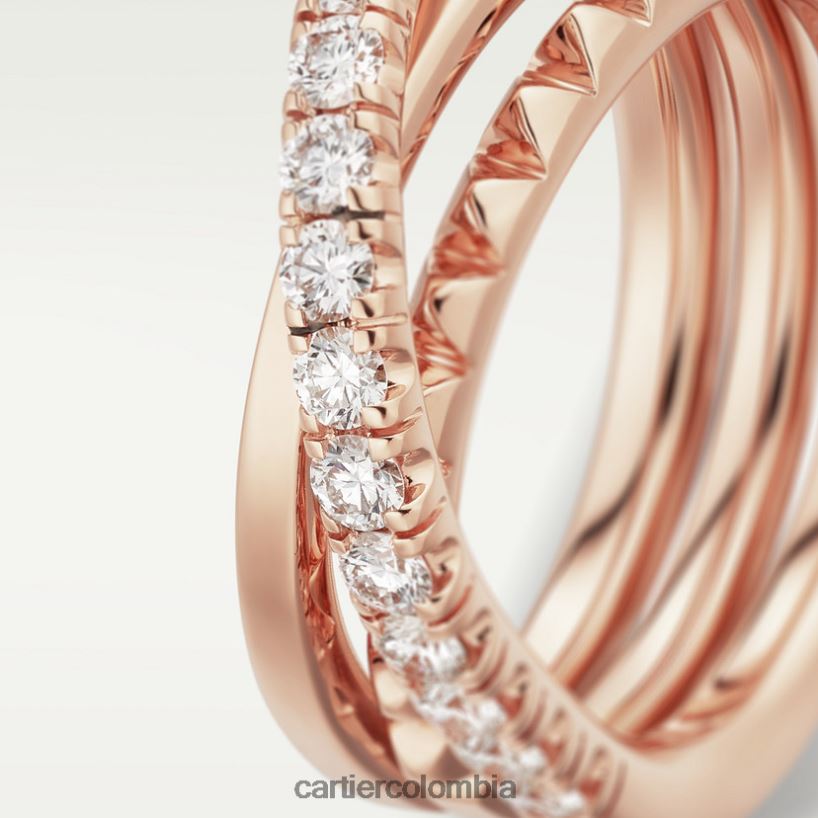 joyería Cartier anillo etincelle oro rosa V0HXJN99