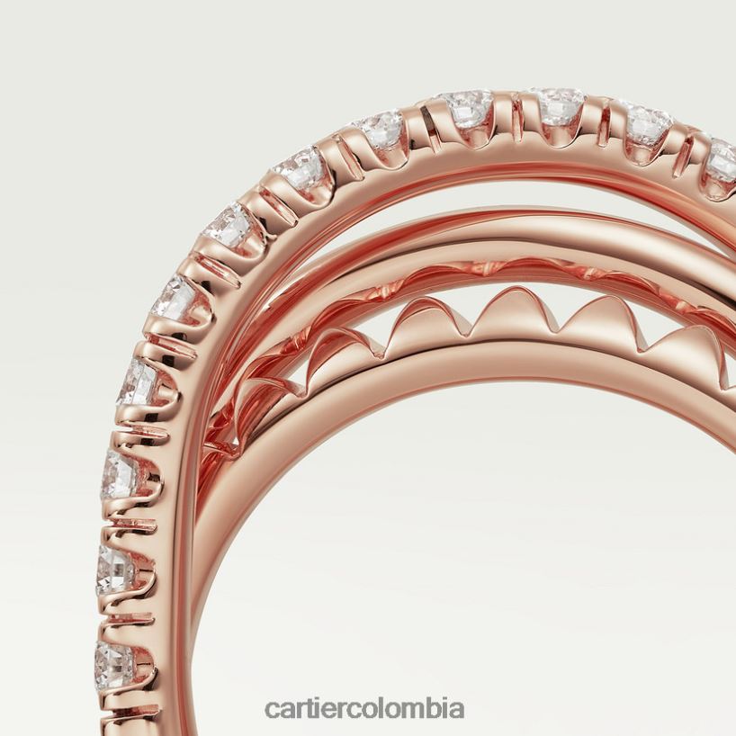 joyería Cartier anillo etincelle oro rosa V0HXJN99