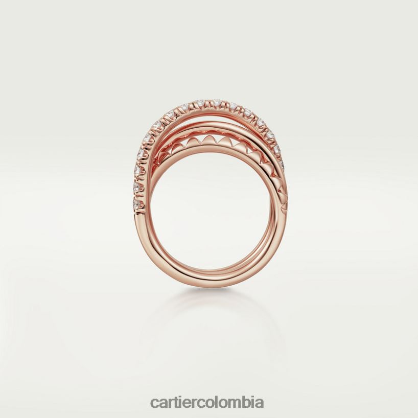 joyería Cartier anillo etincelle oro rosa V0HXJN99