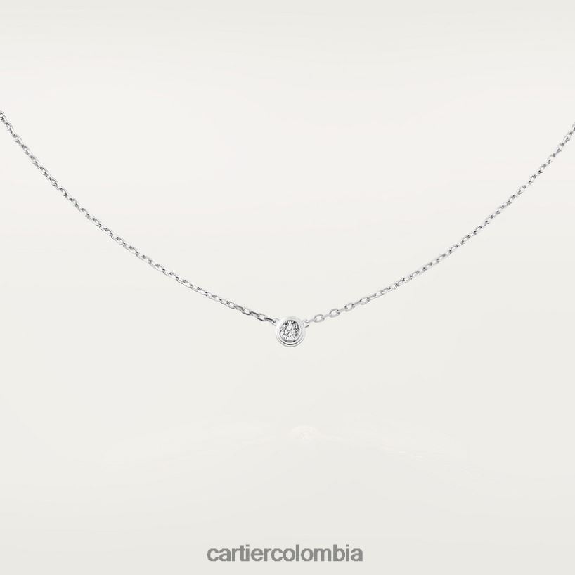 joyería Cartier collar d'amour, modelo grande Oro blanco V0HXJN498
