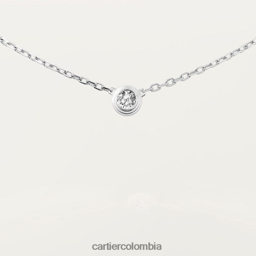 joyería Cartier collar d'amour, modelo grande Oro blanco V0HXJN498