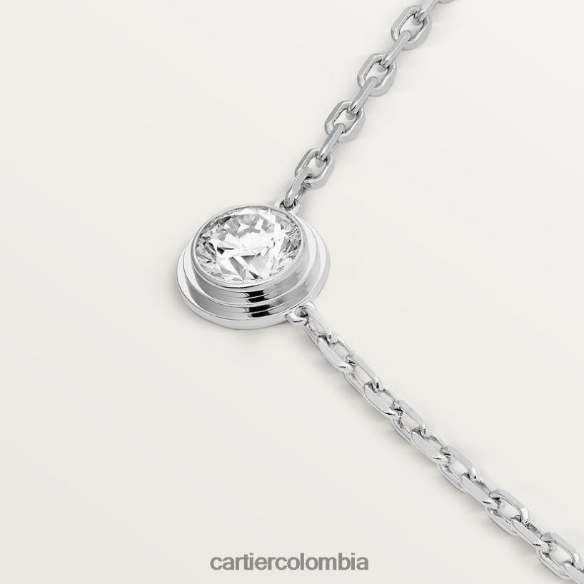 joyería Cartier collar d'amour, modelo grande Oro blanco V0HXJN498