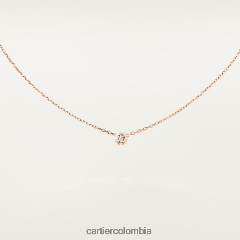 joyería Cartier collar d'amour, modelo grande oro rosa V0HXJN497