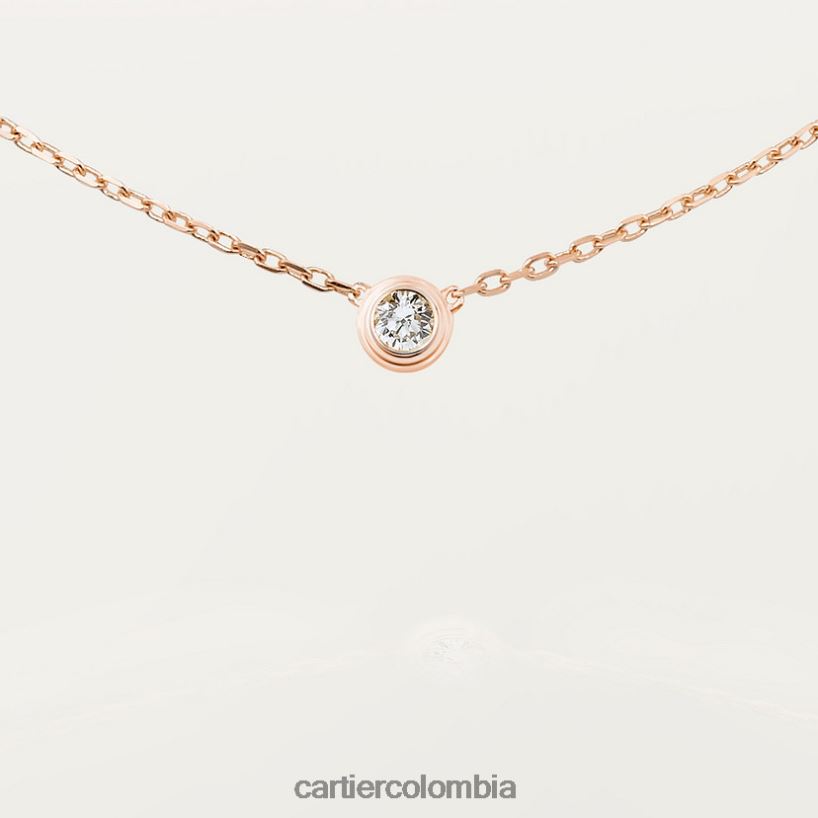 joyería Cartier collar d'amour, modelo grande oro rosa V0HXJN497
