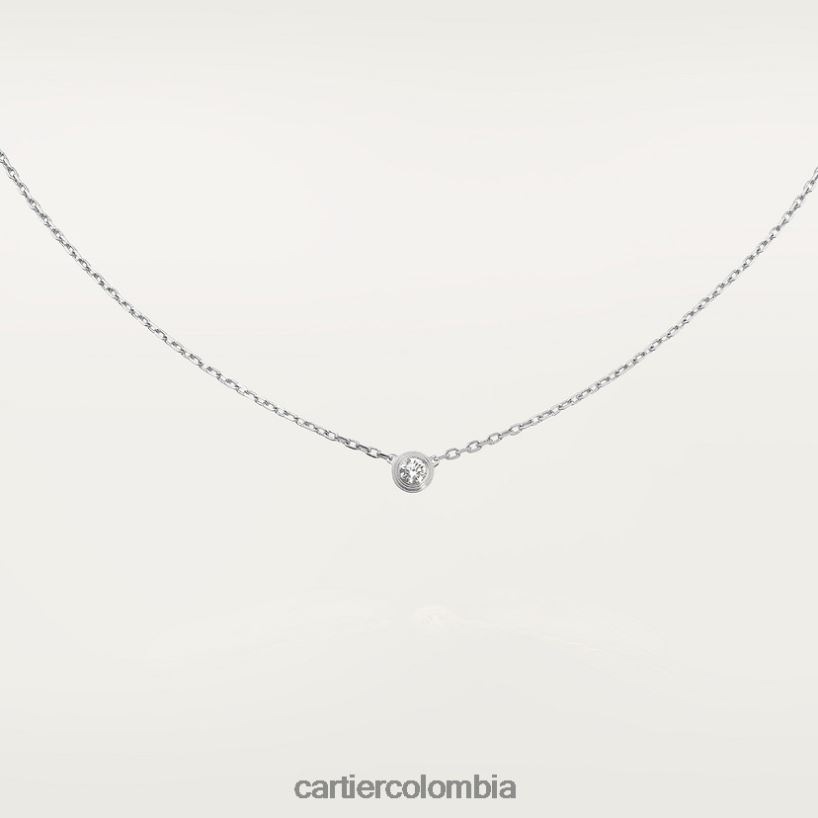 joyería Cartier collar d'amour, modelo pequeño Oro blanco V0HXJN495