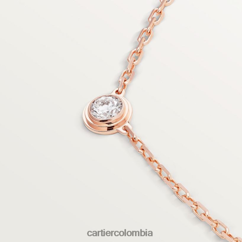 joyería Cartier collar d'amour, modelo pequeño oro rosa V0HXJN494