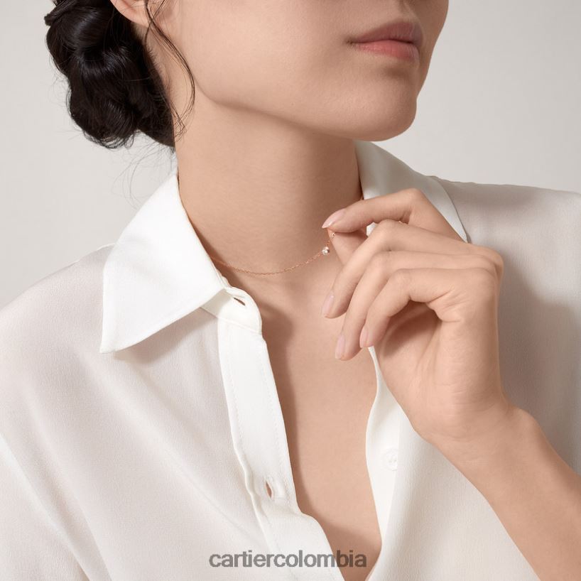 joyería Cartier collar d'amour, modelo pequeño oro rosa V0HXJN494