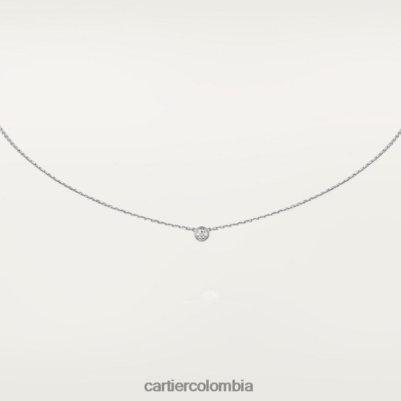 joyería Cartier collar d'amour xs Oro blanco V0HXJN491