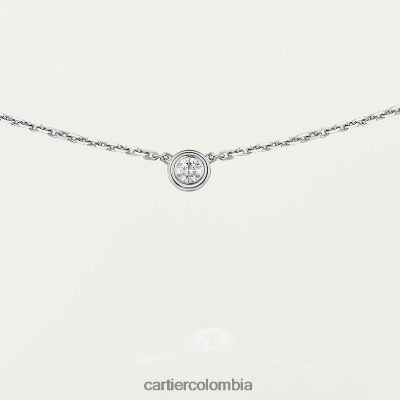 joyería Cartier collar d'amour xs Oro blanco V0HXJN491