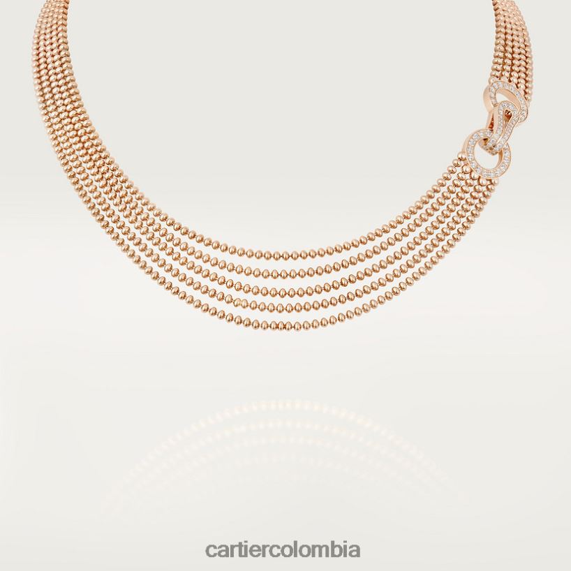 joyería Cartier collar de agrafe elegante V0HXJN551
