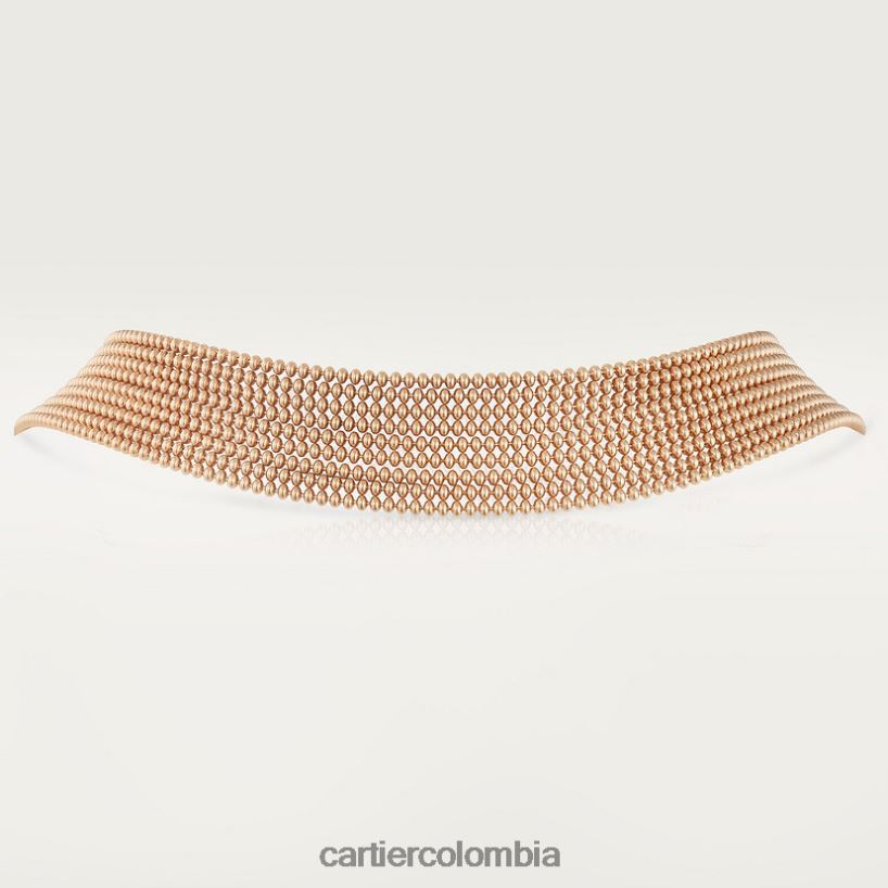 joyería Cartier collar de agrafe elegante V0HXJN556