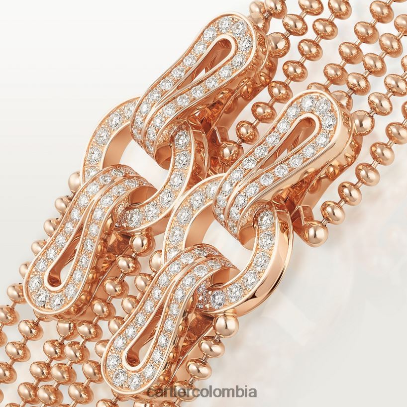 joyería Cartier collar de agrafe elegante V0HXJN558